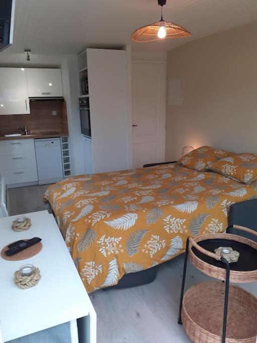 Studio Canape Convertible 2 Pers Avec Jardin Et Parking Clos Merlimont Extérieur photo